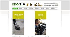Desktop Screenshot of ekotim.info